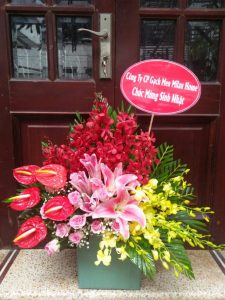 Dịch vụ điện hoa 24h, huyện Phú Tân Cà Mau, hoa tươi sang rẻ